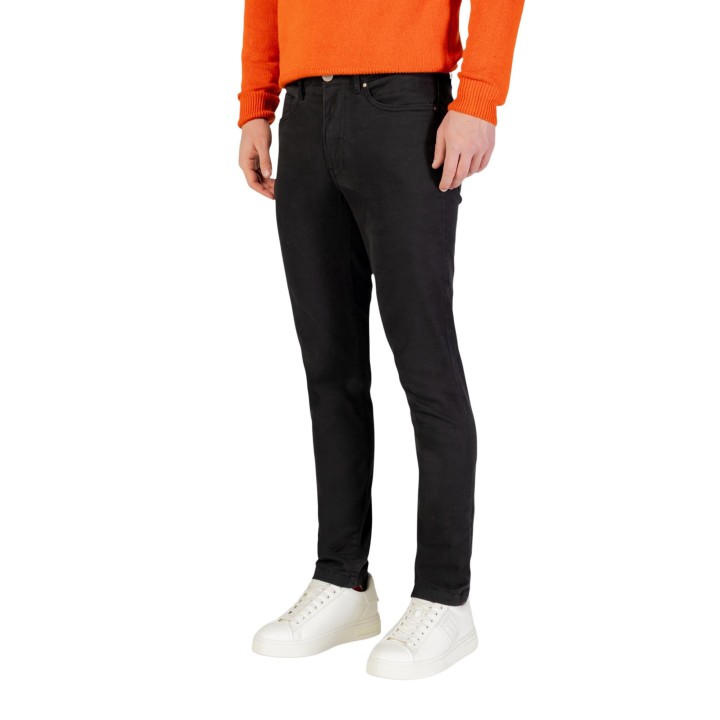 Borghese pantalón de hombre antracita 3WPAZ3 TW-31 vista de tres cuartos