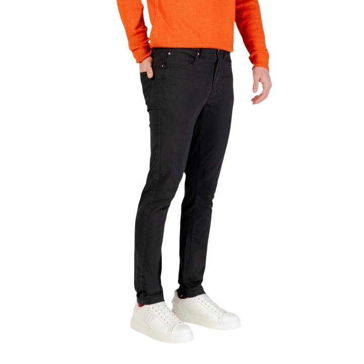 Borghese pantalón de hombre antracita 3WPAZ3 TW-31 vista de tres cuartos