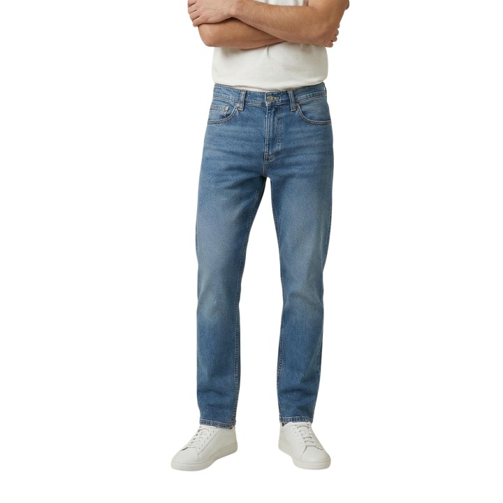 Levi's 511 Slim Waterfall Cool vaqueros de hombre en denim azul vista frontal