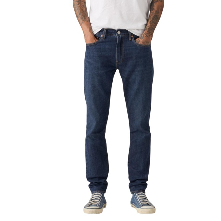 Levi's vaqueros de hombre 512 Slim Taper índigo vista frontal
