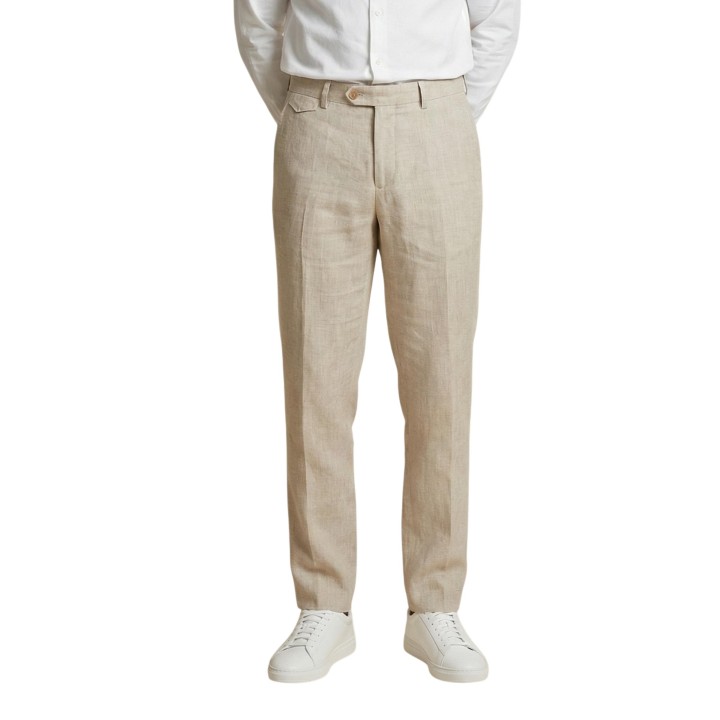 Pantalón de hombre Gianni Lupo beige claro GL010BD-S26 vista frontal