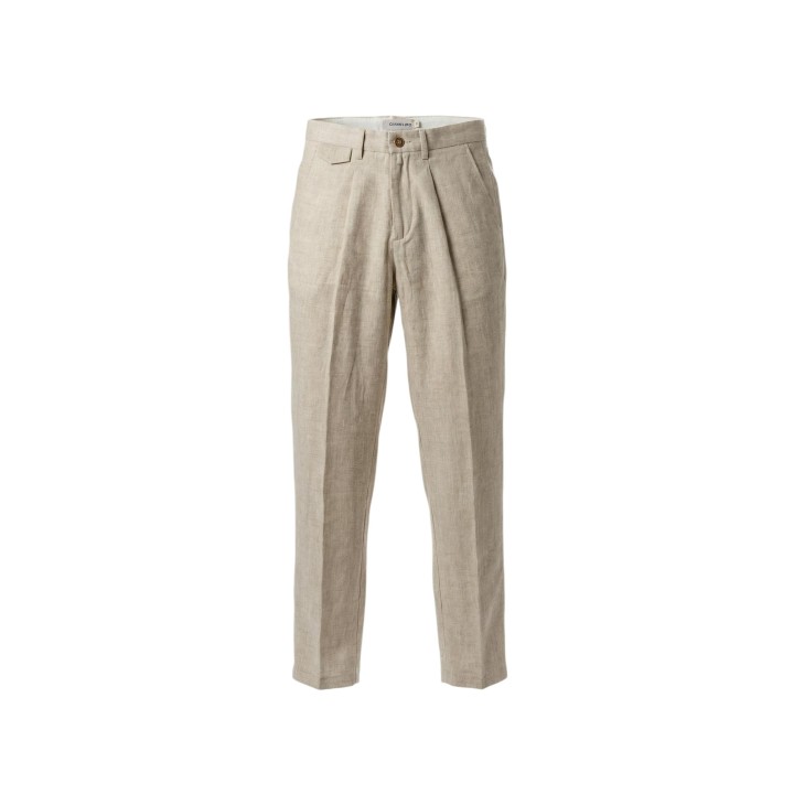 Pantalón de hombre Gianni Lupo beige claro GL010BD-S26 vista frontal