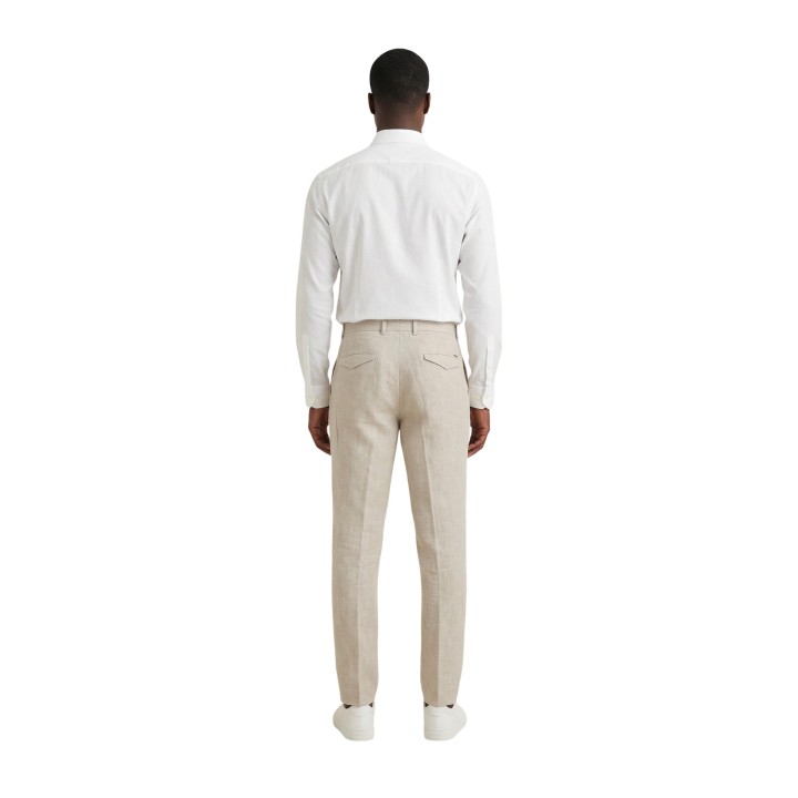 Pantalón de hombre Gianni Lupo beige claro GL010BD-S26 vista posterior