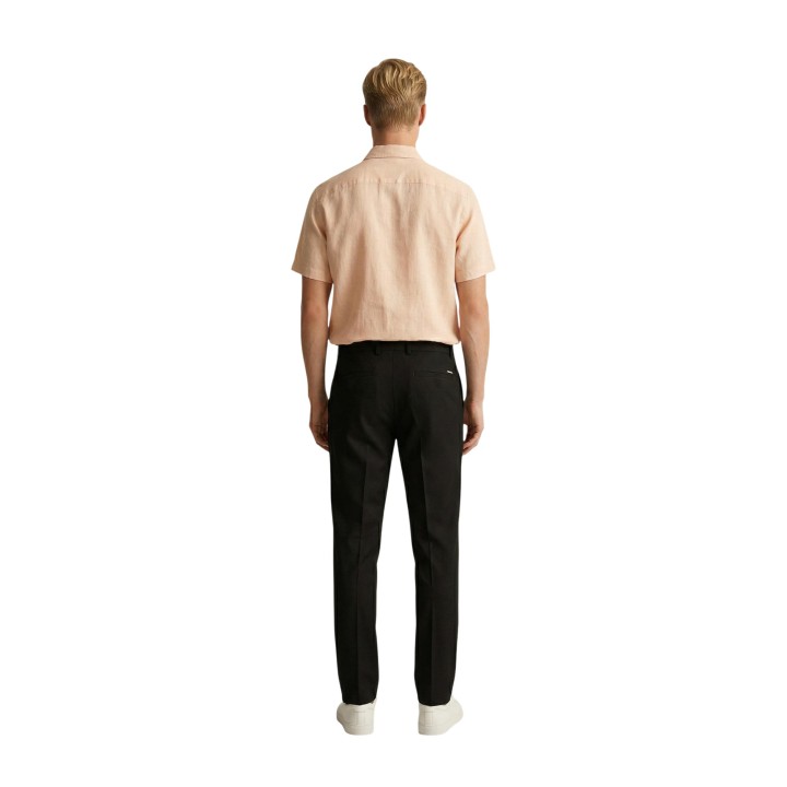 Pantalón negro de hombre Gianni Lupo GL5163BD-S26 vista posterior