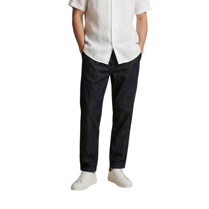 Gianni Lupo pantalón vaquero de hombre azul oscuro vista frontal