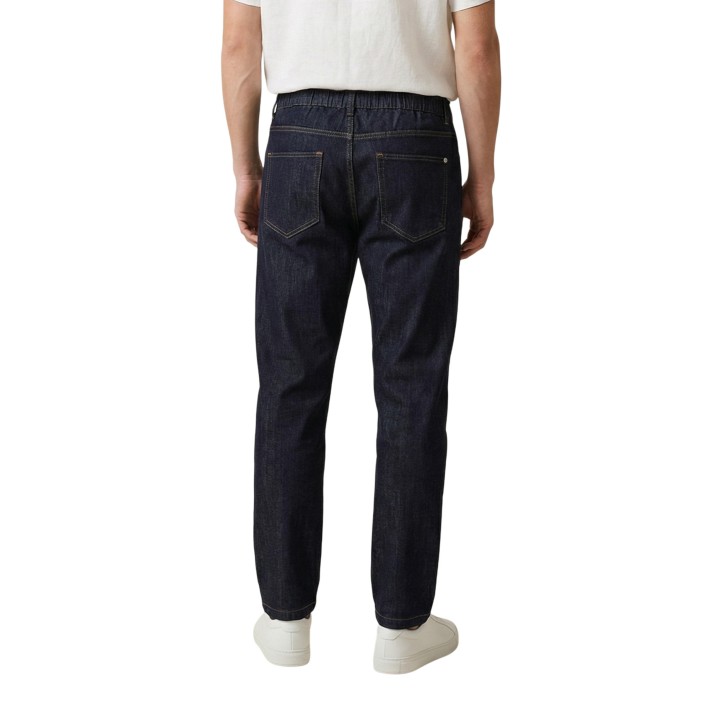 Gianni Lupo pantalón vaquero de hombre denim azul oscuro detalle posterior