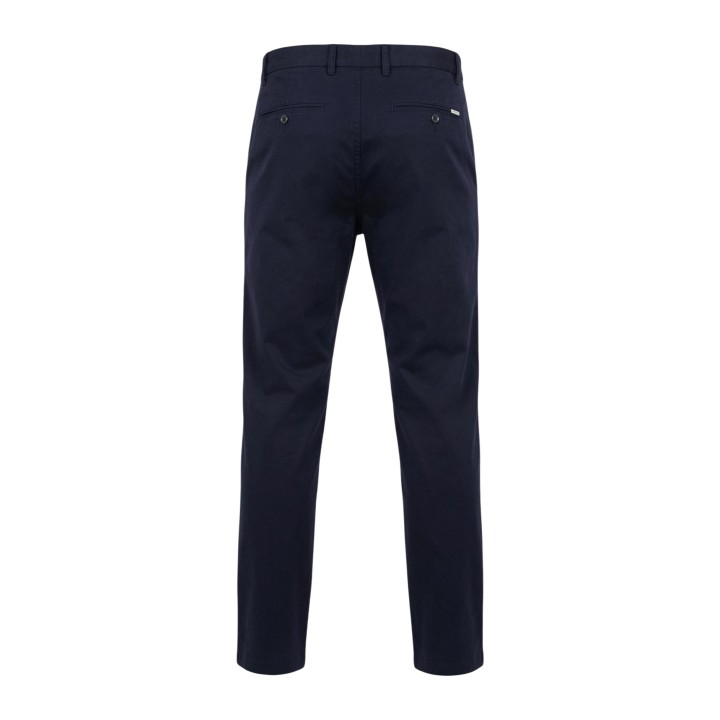 Pantalón chino slim Gant para hombre en azul oscuro vista posterior