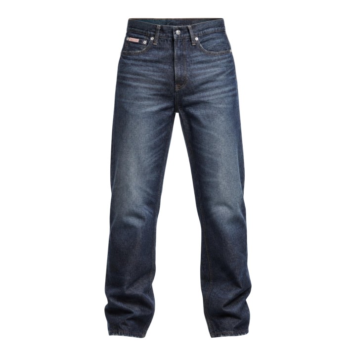 Calvin Klein Jeans vaqueros de hombre LV04RG773G en denim oscuro vista frontal