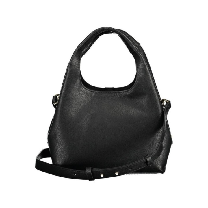 bolso hobo de polietileno negro para mujer Tommy Hilfiger vista frontal