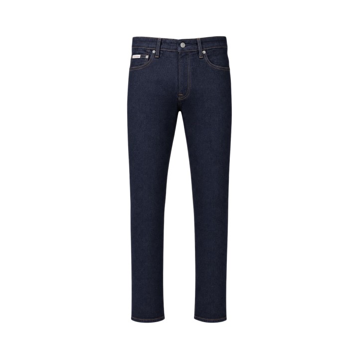 Vaqueros de hombre Calvin Klein Jeans indigo de denim detalle frontal