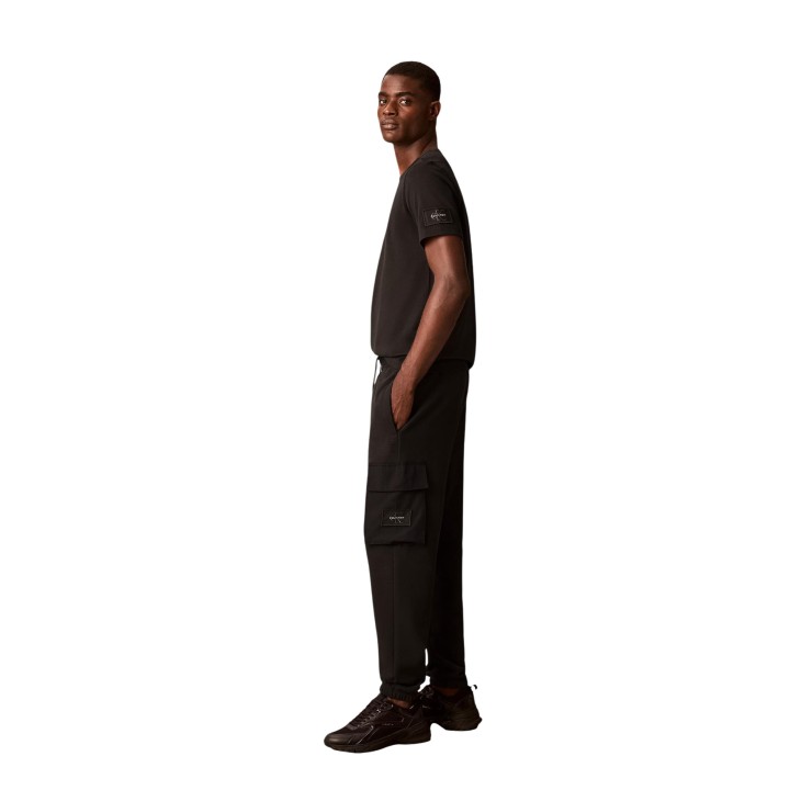 Calvin Klein Jeans pantalón deportivo de hombre antracita LV04RJ204G vista lateral