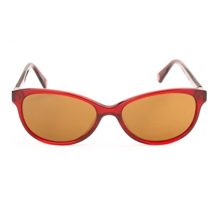 Gafas de sol Loewe para mujer en acetato burdeos vista frontal