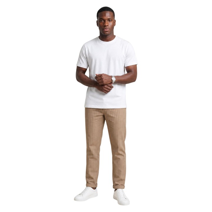 Hydra Clothing pantalón de hombre color mud vista frontal