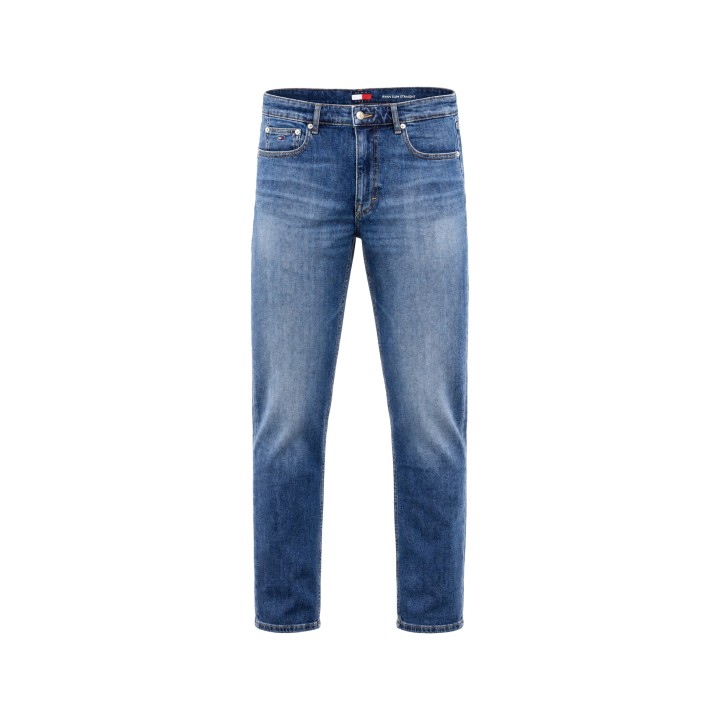Vaqueros Tommy Hilfiger Jeans de hombre en denim azul detalle frontal