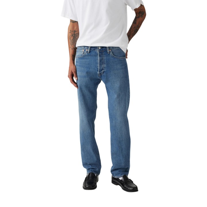 Vaqueros de hombre Levi's® 00501-3649 en denim azul vista frontal