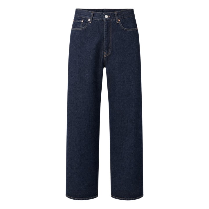 Vaqueros Levi's® de hombre en denim azul oscuro vista frontal