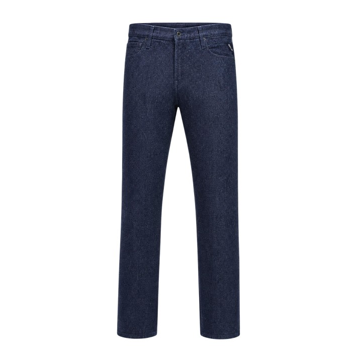 Replay vaqueros de hombre azul oscuro en denim de algodón vista frontal