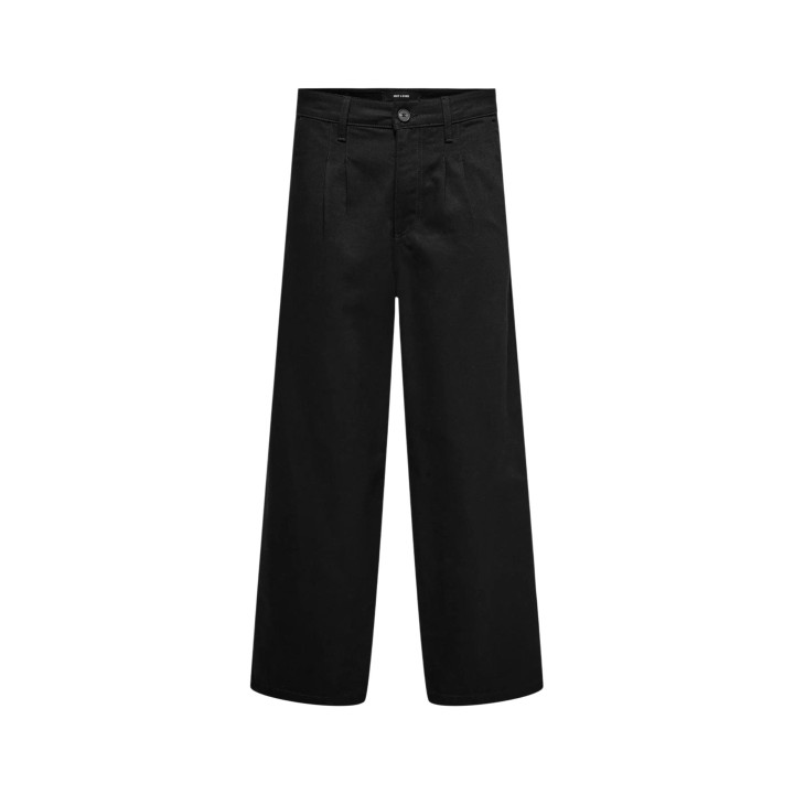 Only & Sons vaqueros de hombre negros Onsremi Wide Stay vista frontal