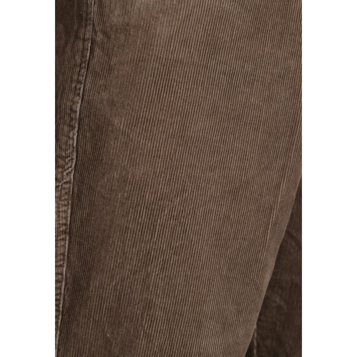 Only & Sons pantalón de hombre marrón de pana detalle de tejido acanalado