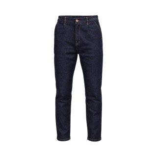Gianni Lupo vaqueros de hombre en denim azul oscuro vista frontal