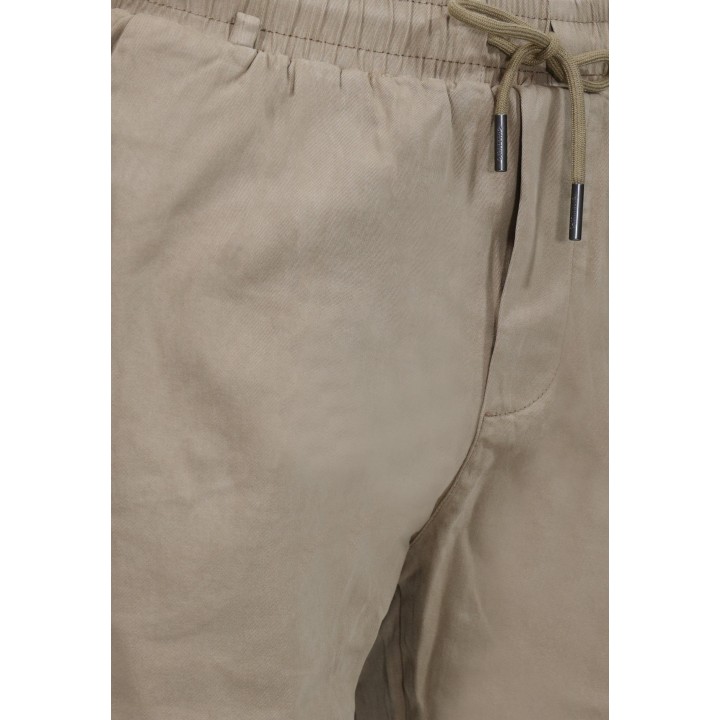 Detalle del pantalón de hombre beige Gianni Lupo Leonard GL5109BD-F26