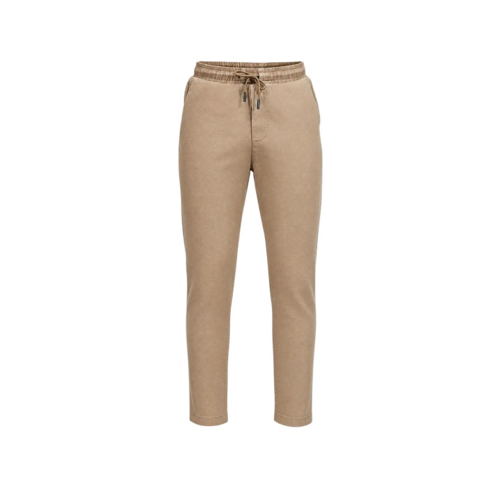 Gianni Lupo pantalón de hombre beige Leonard GL5109BD-F26 en vista frontal