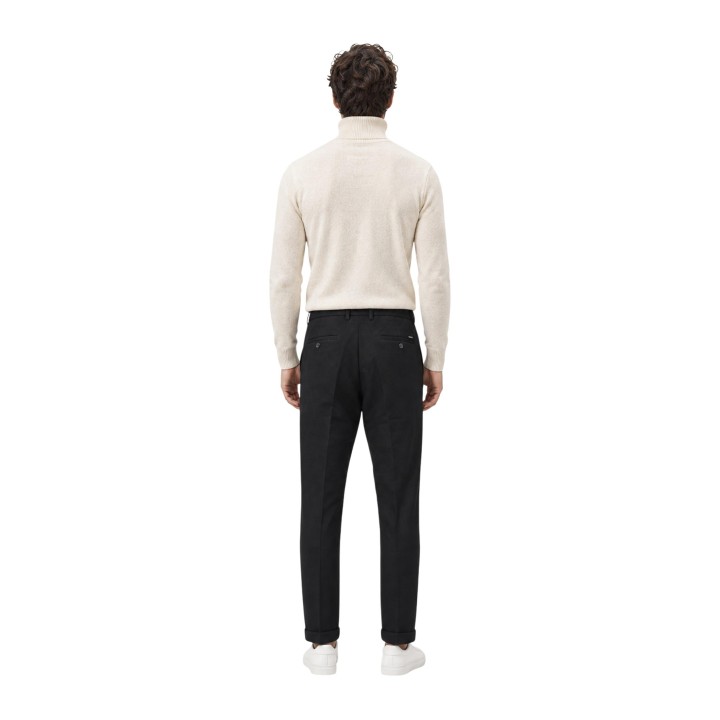 Gianni Lupo pantalón negro de hombre GL5165BD-F26 vista posterior