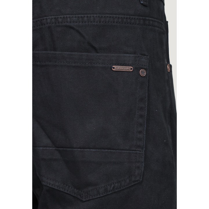 Detalle del bolsillo posterior del pantalón negro Gianni Lupo Cooper GL6228Q-F26