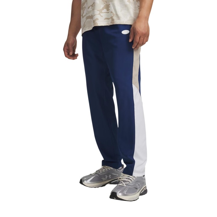 Under Armour pantalón deportivo de hombre azul de tejido vista frontal