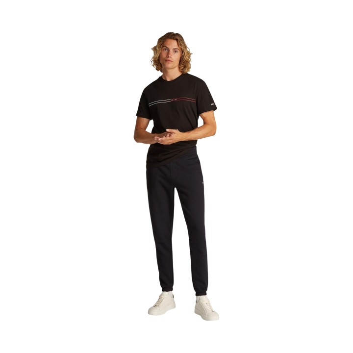 Tommy Hilfiger Jeans pantalón negro de hombre vista de tres cuartos