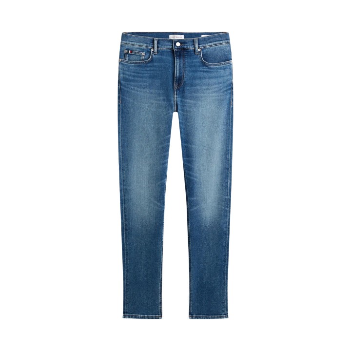 Tommy Hilfiger vaqueros slim de hombre en denim azul vista frontal