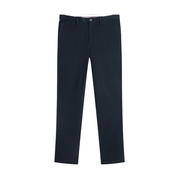 Tommy Hilfiger pantalón azul de hombre Denton vista frontal en plano