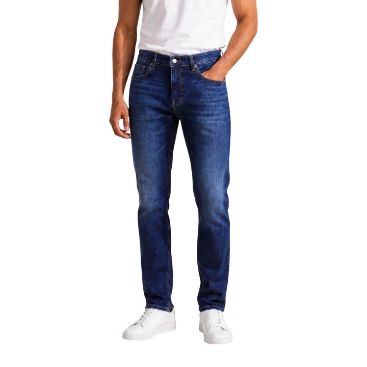 Vaqueros Tommy Hilfiger Jeans de hombre en denim oscuro vista frontal