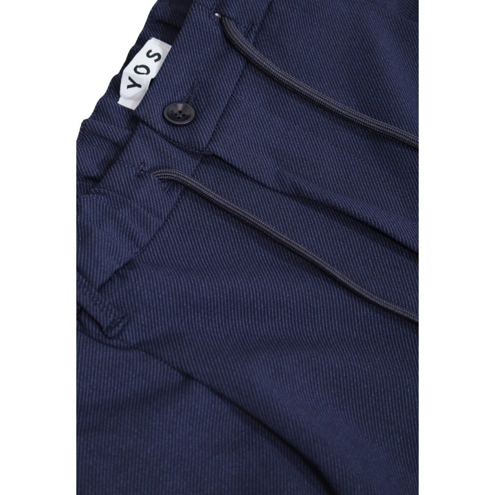 Detalle de pantalón YOS de hombre azul EN292 127119