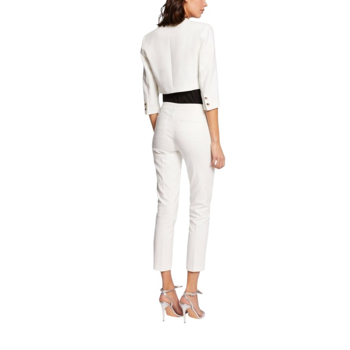 Bolero blanco de mujer Morgan De Toi 221-VELEO.F vista posterior