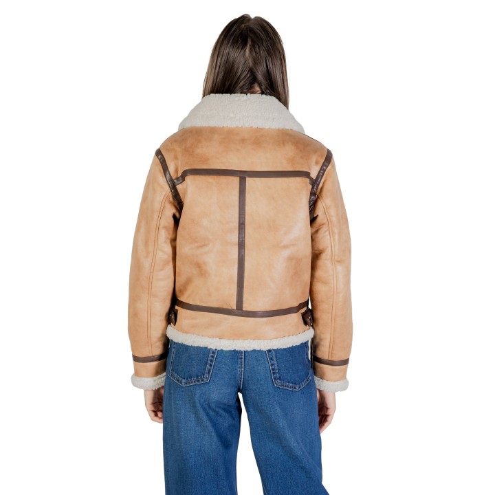 Choral chaqueta beige de mujer SLI5GB025163D vista posterior