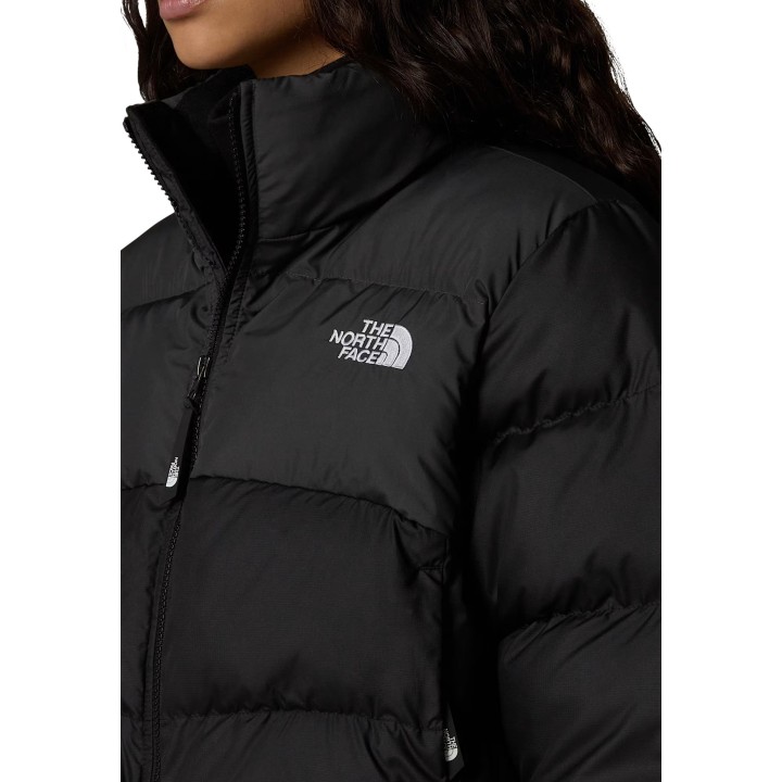 The North Face - chaqueta acolchada W Cropped Saikuru negra de mujer