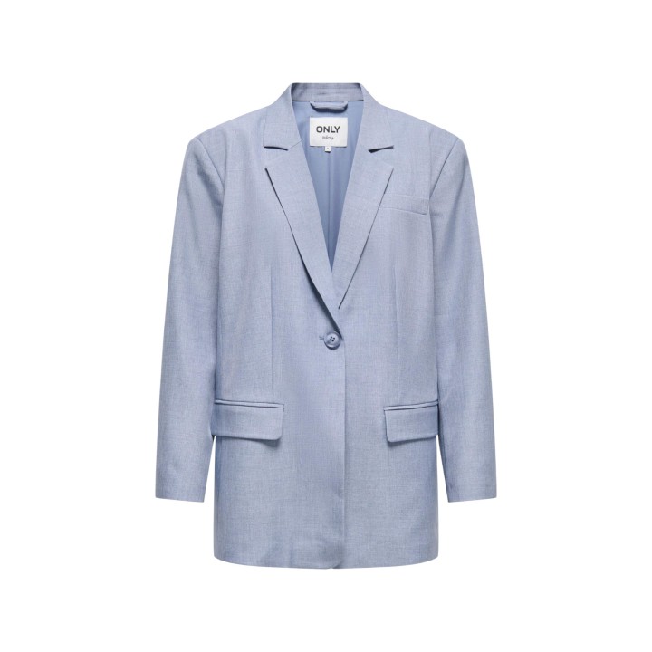 Blazer Only de mujer color índigo vista frontal
