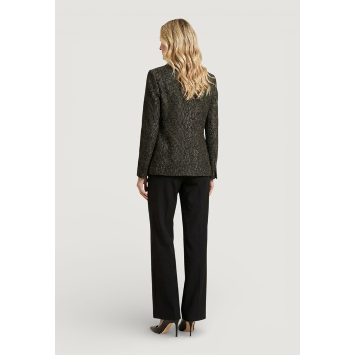 Blazer verde Cleré SUSAN para mujer vista posterior