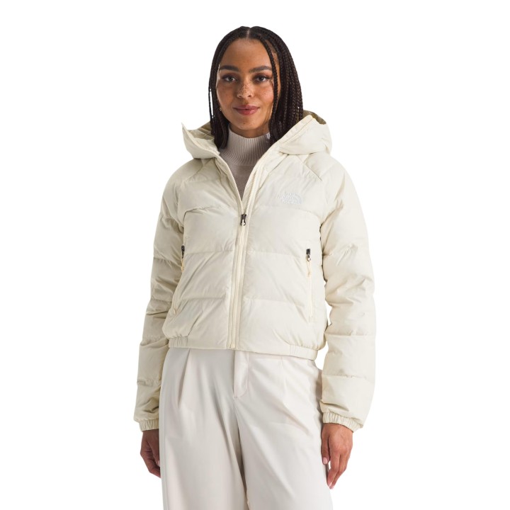 The North Face chaqueta plumífero de mujer blanca NF0A5GGG vista frontal