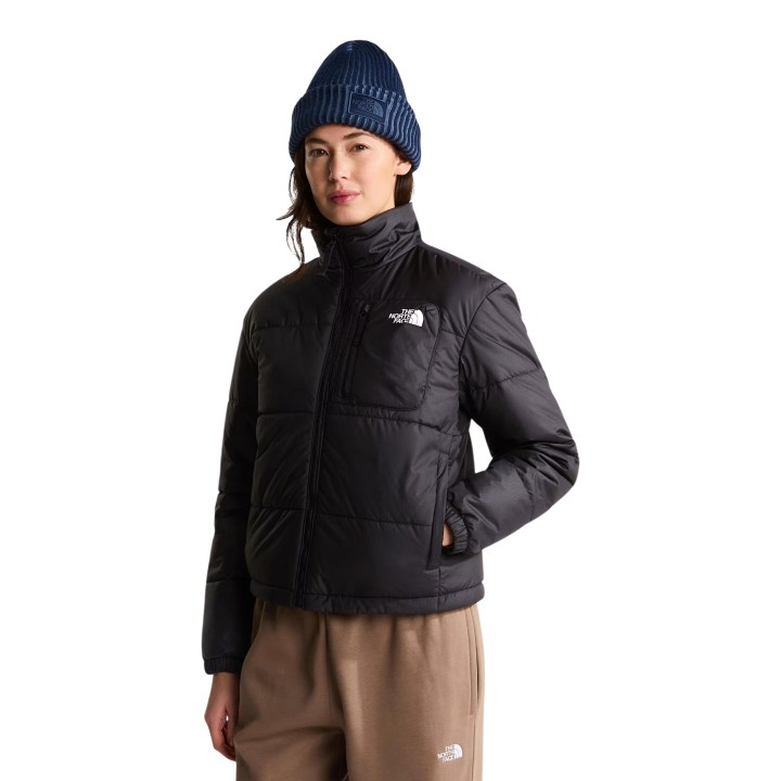 The North Face chaqueta acolchada de mujer negra W NUKETO SYN INS JKT vista frontal