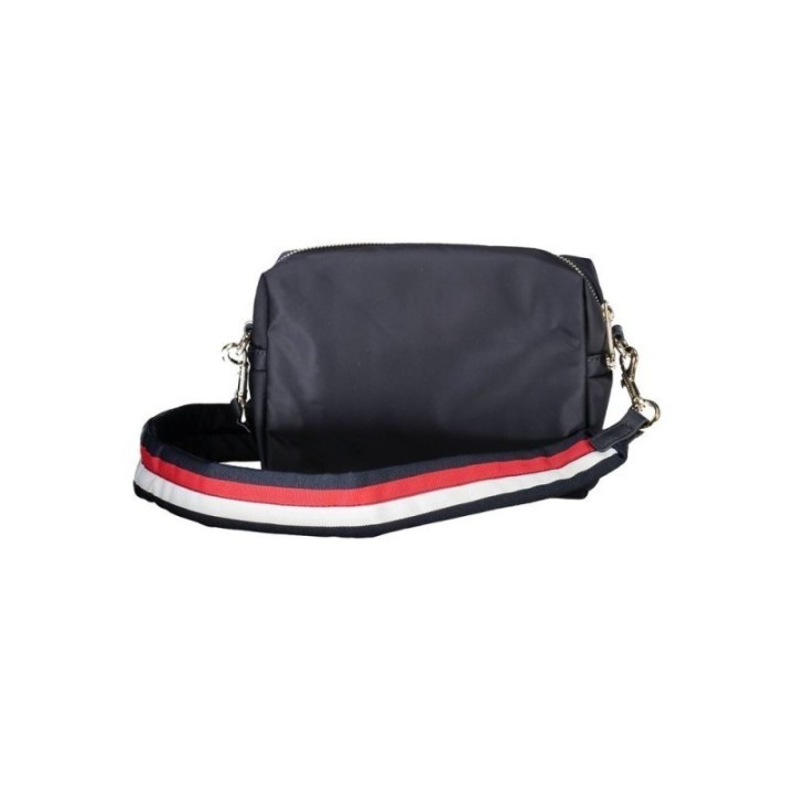 bolso bandolera azul de poliéster para mujer Tommy Hilfiger vista frontal