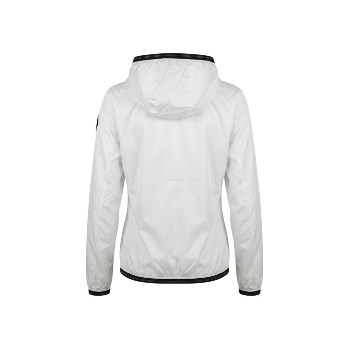 Blauer. chaqueta de mujer blanca NAY 26SBLDC11095 vista posterior