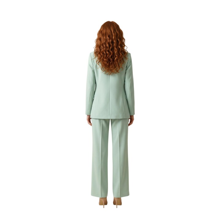 Blazer de mujer Artigli verde salvia ACGI004654 vista posterior