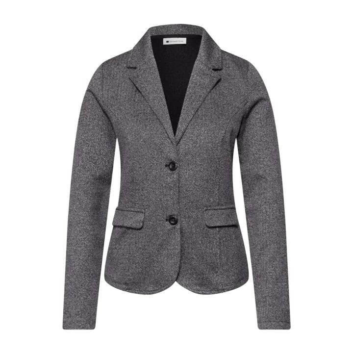 Blazer de mujer Street One Dessin Basic 213001 azul oscuro vista frontal