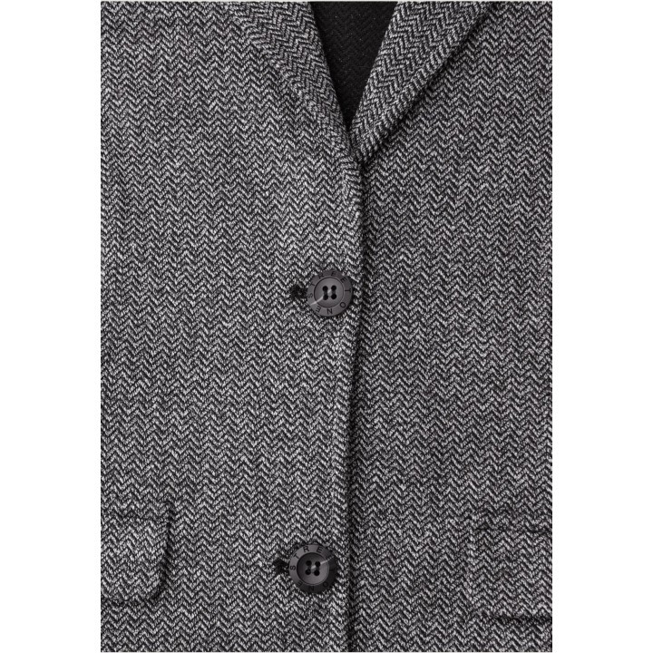 Detalle del tejido y botones del blazer Street One Dessin Basic 213001
