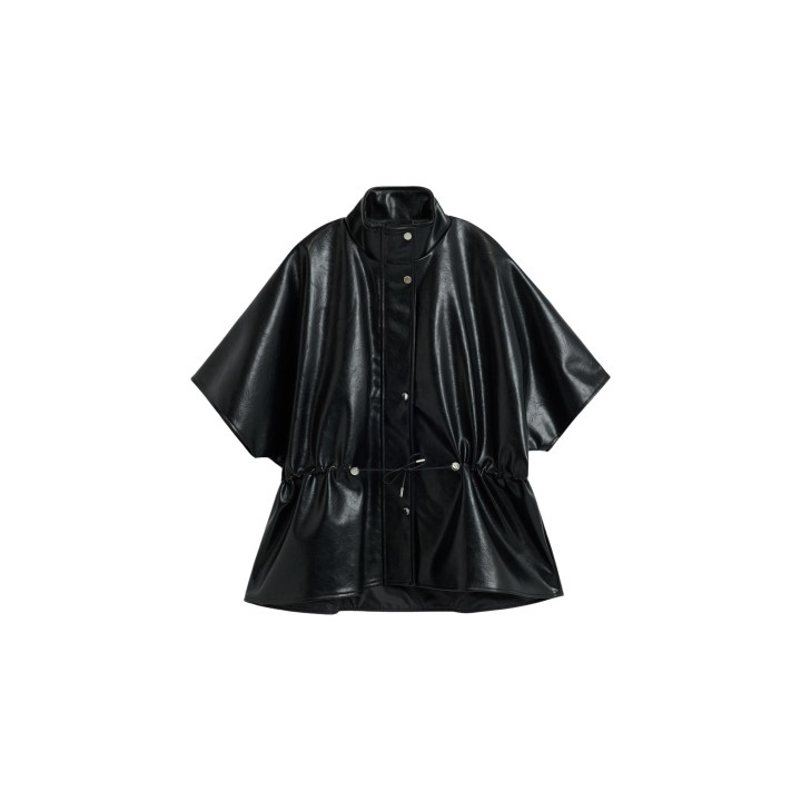 Desigual chaqueta negra de mujer Richmond Pasadas B 26WAIP01 vista frontal de la prenda