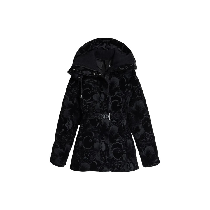 Desigual chaqueta acolchada negra de mujer Padded Lucienne 26WWEW41 vista frontal