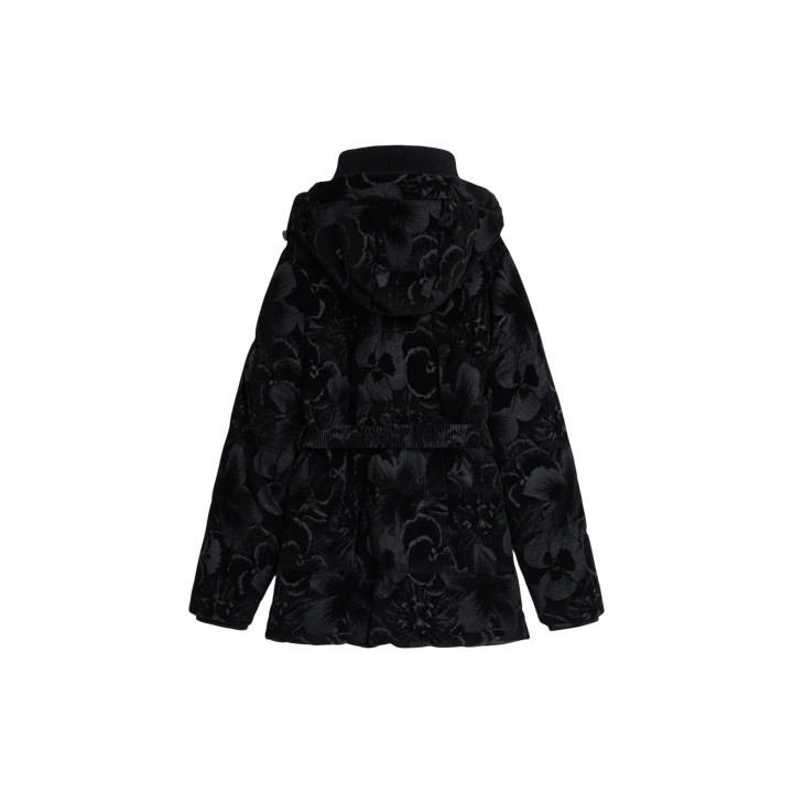 Desigual chaqueta acolchada negra de mujer Padded Lucienne 26WWEW41 vista posterior