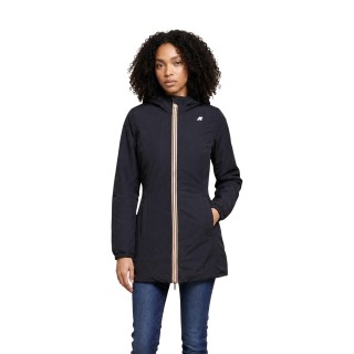 Kway chaqueta de mujer Denise ST Warm Double negra vista frontal